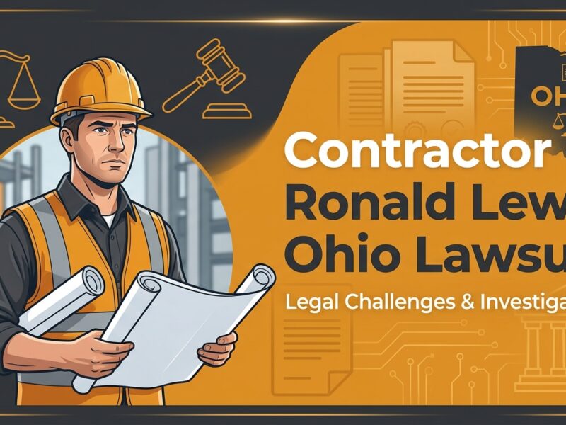 Contractor Ronald Lewis Ohio Lawsuit
