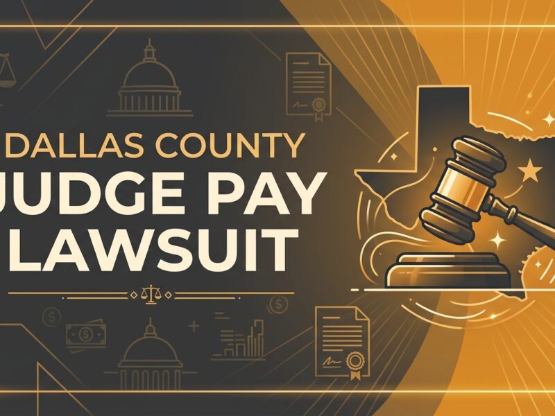 Dallas County Judge Pay Lawsuit