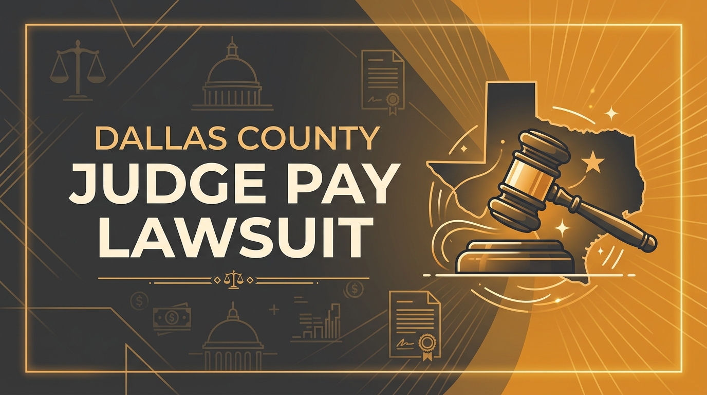 Dallas County Judge Pay Lawsuit