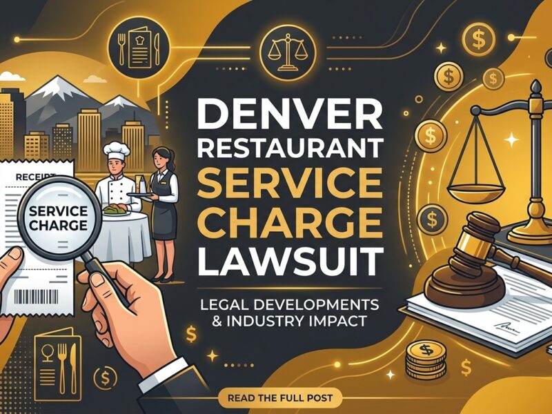 Denver Restaurant Service Charge Lawsuit